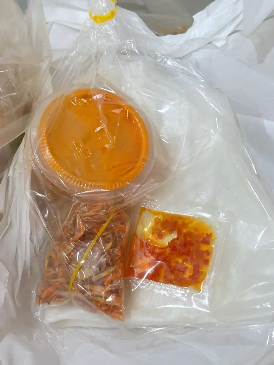 Bánh tráng muối béo