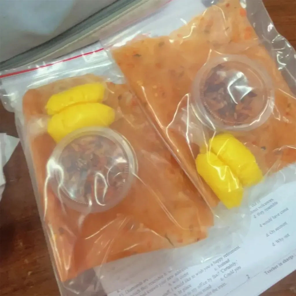 Bánh tráng cuốn bơ