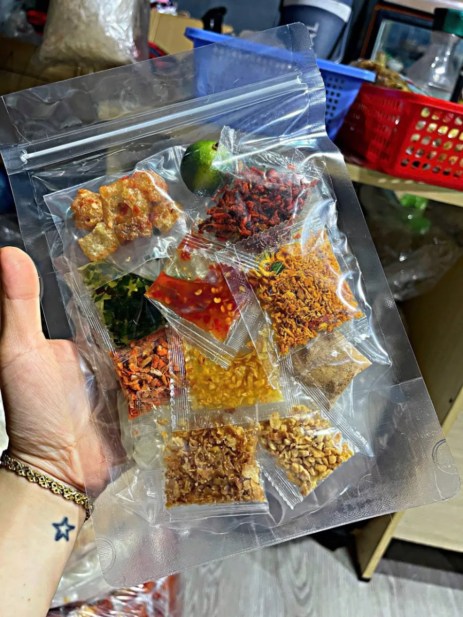 Bánh tráng mix đủ vị
